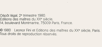 Lonor Fini, Composition, Fruits De La Passion, Xxe Sicle, Hliogravure