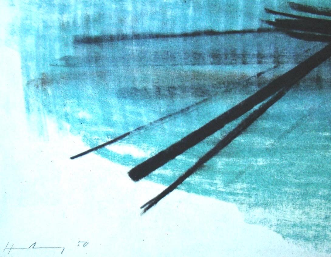 Hans Hartung, P. 1950-3, Hans Hartung, Peintres D'Aujourd'Hui, Hliogravure