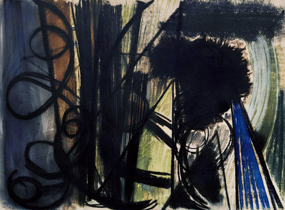 Hans Hartung, P. 1947-20, Hans Hartung, Peintres D'Aujourd'Hui, Hliogravure