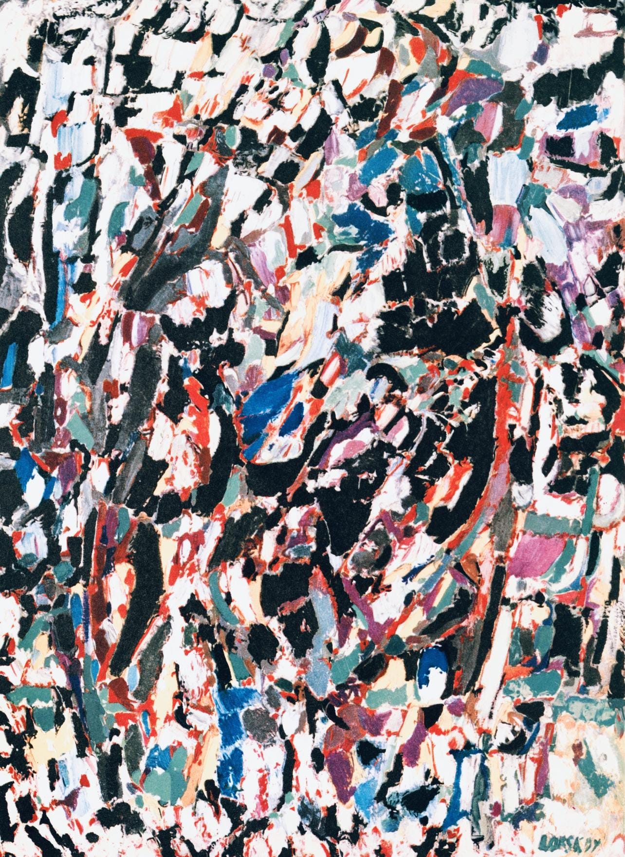 Andr Lanskoy, Tourbilion Noir, Andr Lanskoy, Peintres D'Aujourd'Hui, Hliogravure