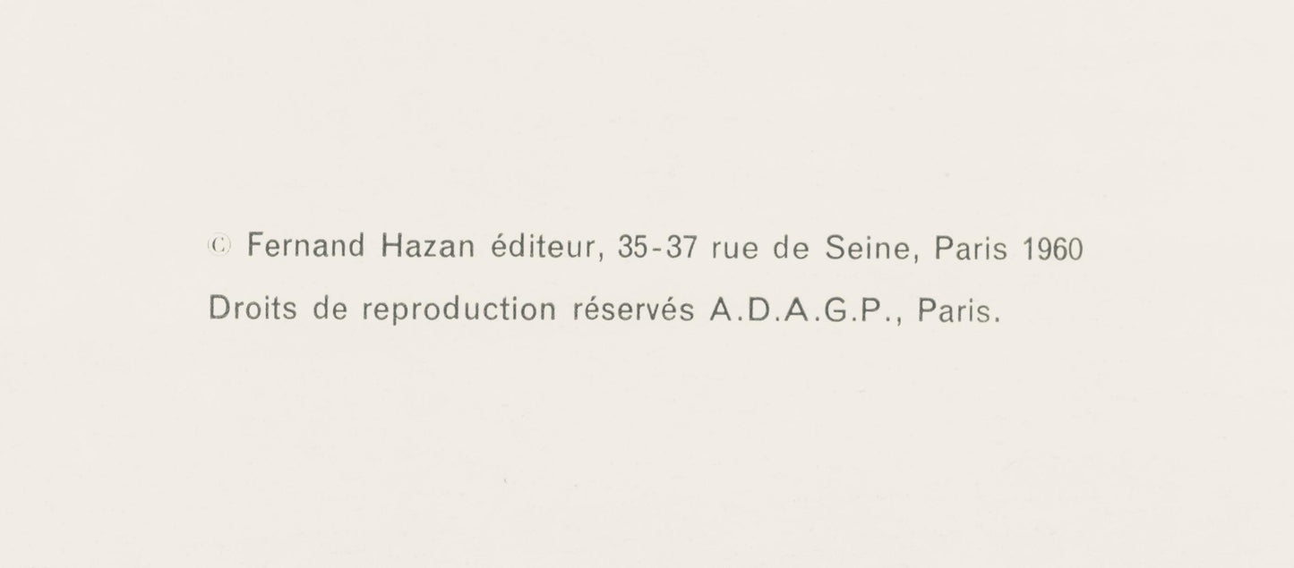 Andr Lanskoy, Ville Fantme, Andr Lanskoy, Peintres D'Aujourd'Hui, Hliogravure