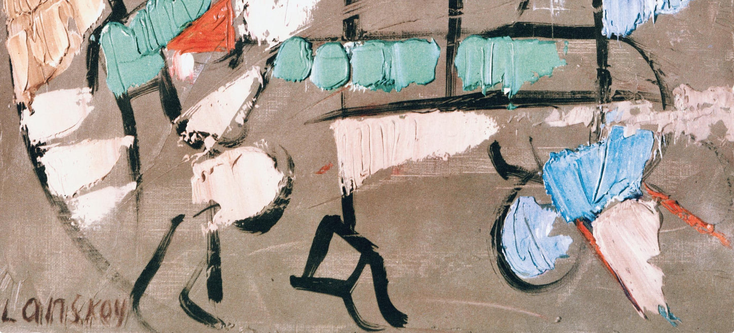 Andr Lanskoy, Les Briques Volantes, Andr Lanskoy, Peintres D'Aujourd'Hui, Hliogravure