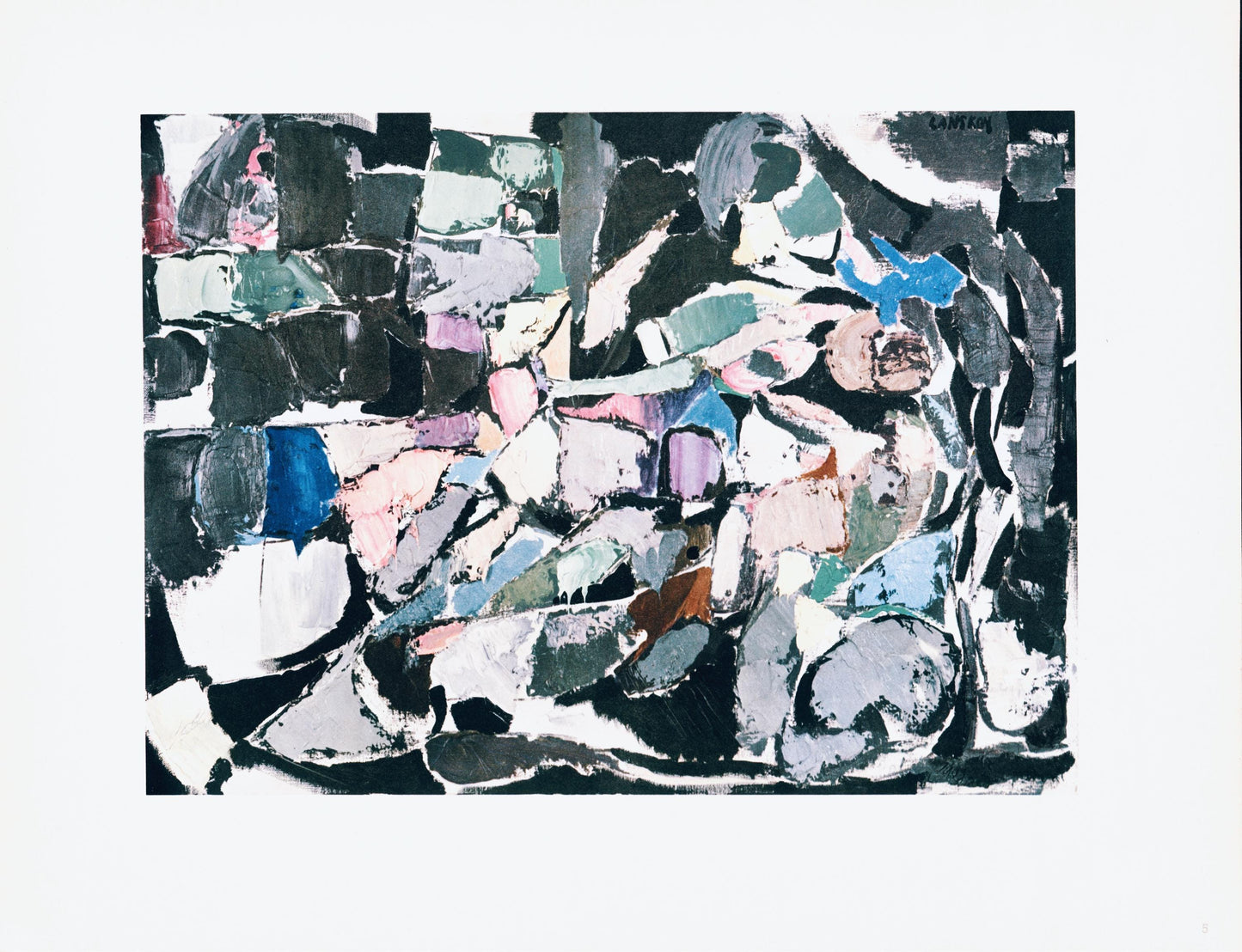 Andr Lanskoy, L'Espace Retrouv, Andr Lanskoy, Peintres D'Aujourd'Hui, Hliogravure