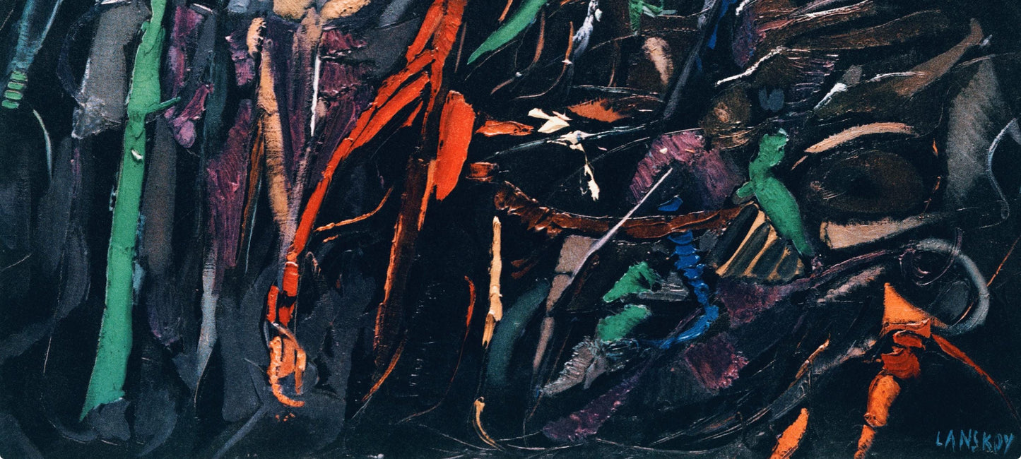 Andr Lanskoy, Nostalgie Vaincue, Andr Lanskoy, Peintres D'Aujourd'Hui, Hliogravure