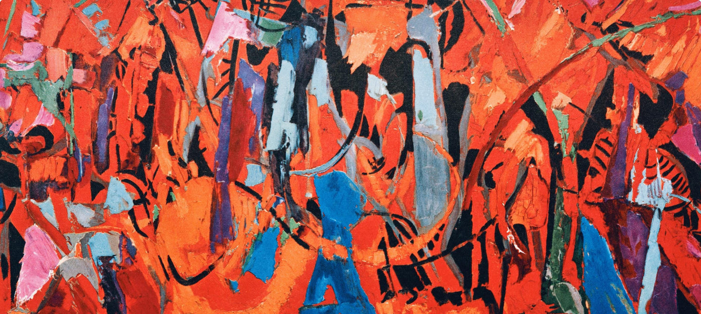 Andr Lanskoy, Contre-Attaque, Andr Lanskoy, Peintres D'Aujourd'Hui, Hliogravure