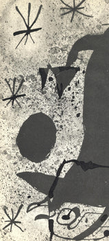 Joan Mir, L'Oiseau Solaire, L'Oiseau Lunaire, Tincelles (Cramer 117; Dupin 447-48), Lithograph