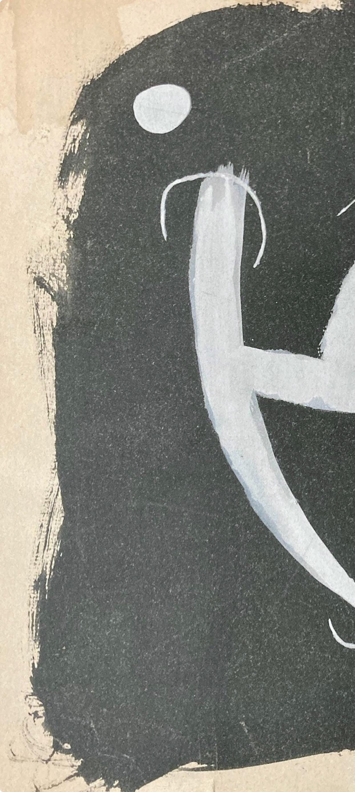 Joan Mir, L'Oiseau Solaire, L'Oiseau Lunaire, Tincelles (Cramer 117; Dupin 447-48), Lithograph