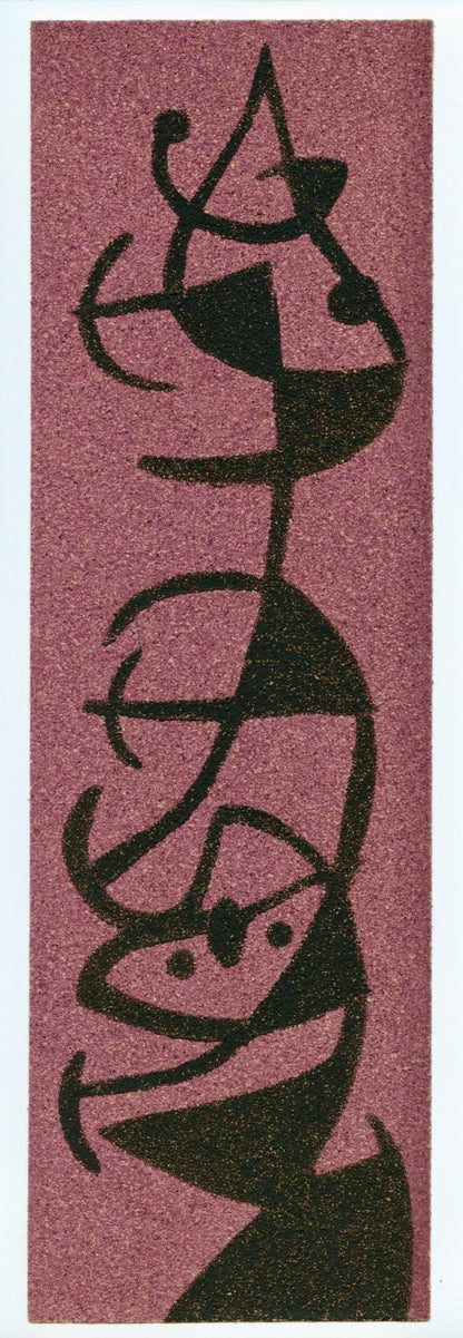 Joan Mir, L'Oiseau Solaire, L'Oiseau Lunaire, Tincelles (Cramer 117; Dupin 447-48), Lithograph