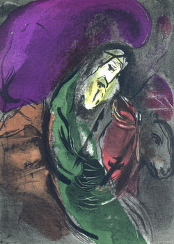 Marc Chagall, Jrmie (Mourlot 117-46; Cramer 25), Dessins Pour La Bible, Verve, Revue, Lithograph