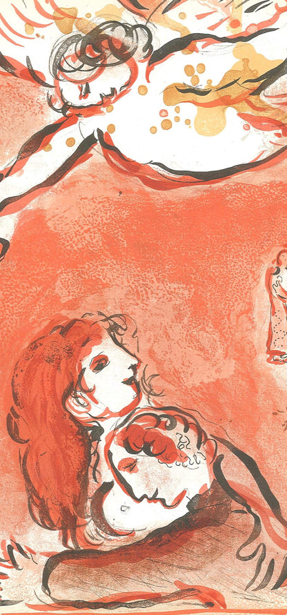 Marc Chagall, Le Visage D'Isral (Mourlot 117-46; Cramer 25), Dessins Pour La Bible, Verve, Revue,