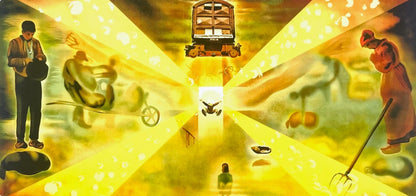 Salvador Dali, La Gare De Perpignan, Signed, Archival Pigment Print