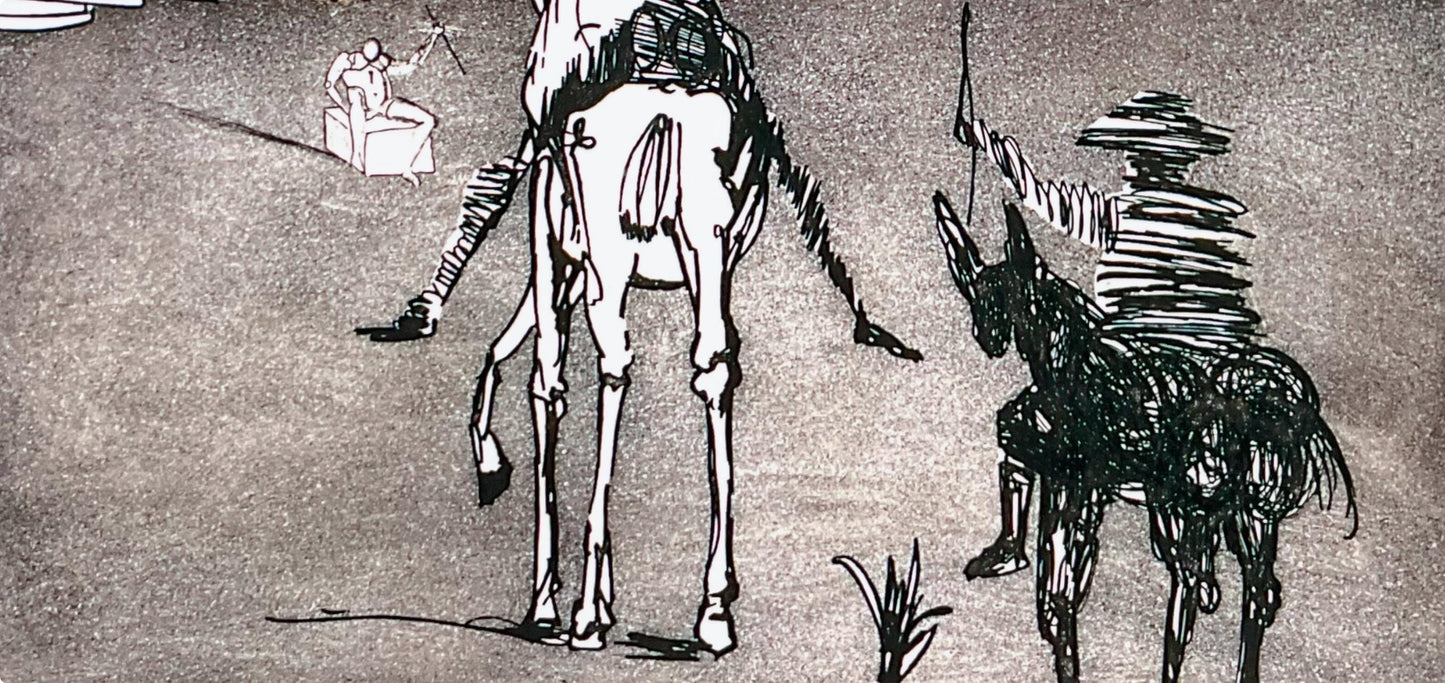 Salvador Dali, Le Rve Impossible, Historia De Don Quichotte De La Mancha, Signed, Archival Pigment