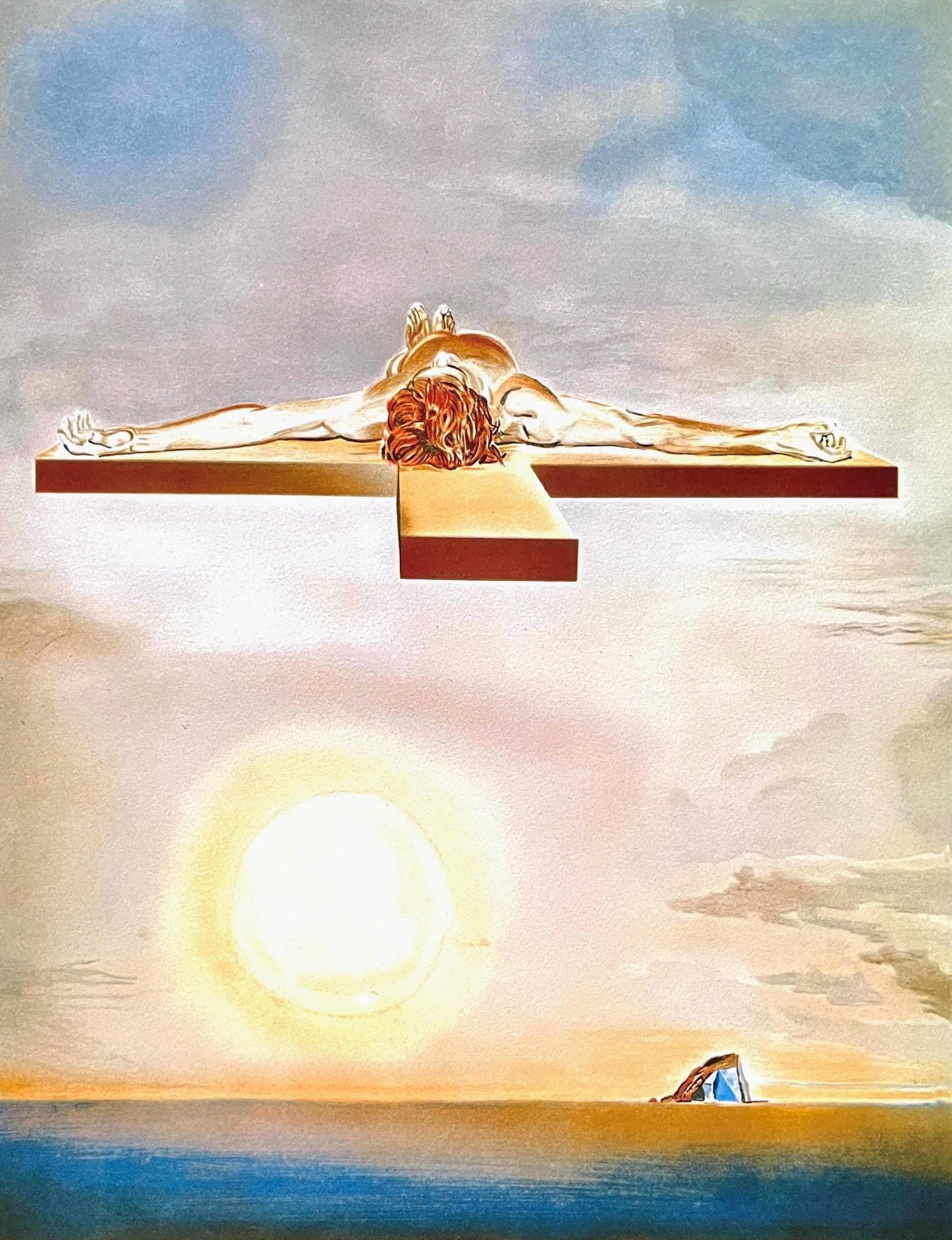 Salvador Dali, Le Christ De Gala, Signed, Archival Pigment Print