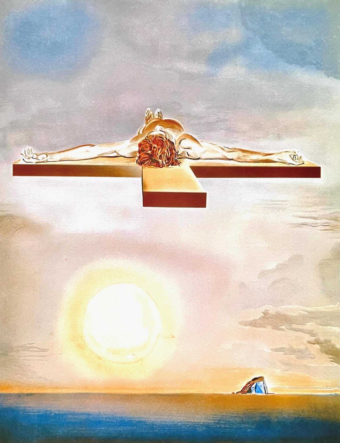 Salvador Dali, Le Christ De Gala, Signed, Archival Pigment Print