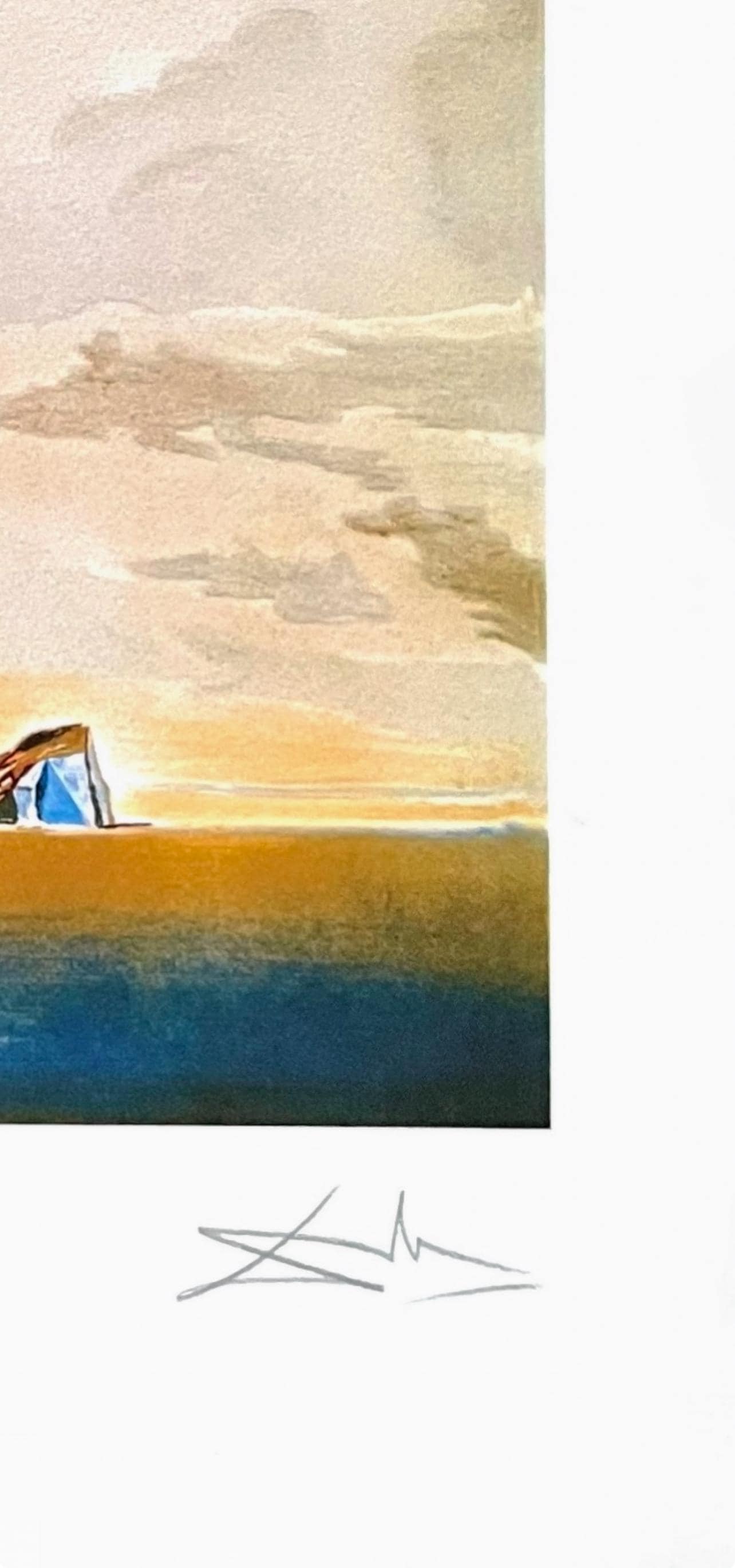 Salvador Dali, Le Christ De Gala, Signed, Archival Pigment Print