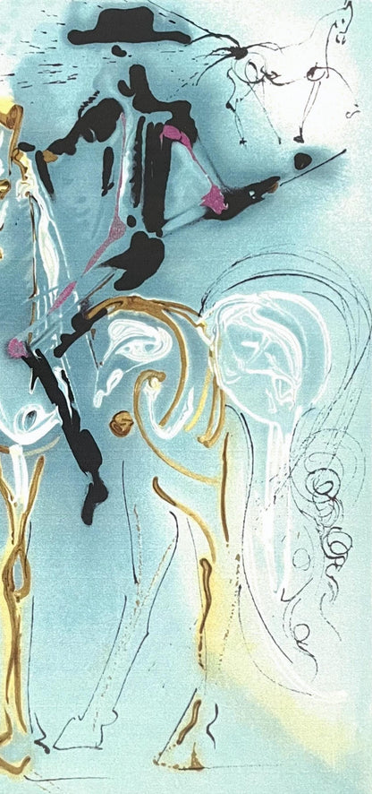 Salvador Dali, Le Picador, Signed, Offset Lithograph