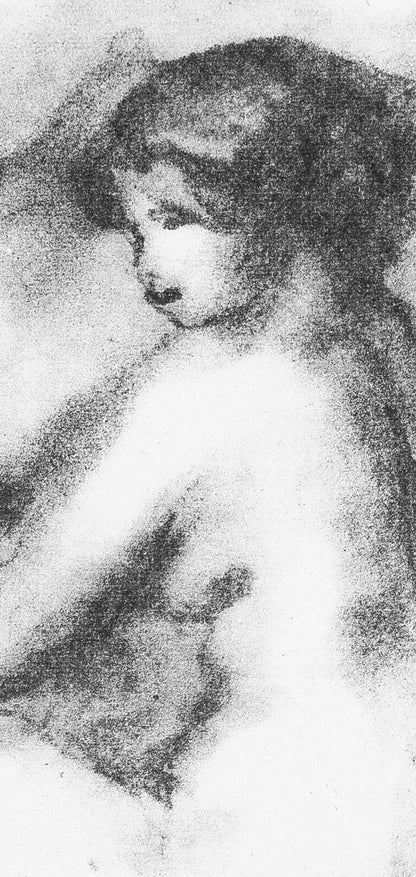 Pierre-Auguste Renoir, Femme Nue Assisse, Les Lithographies De Renoir, Lithograph