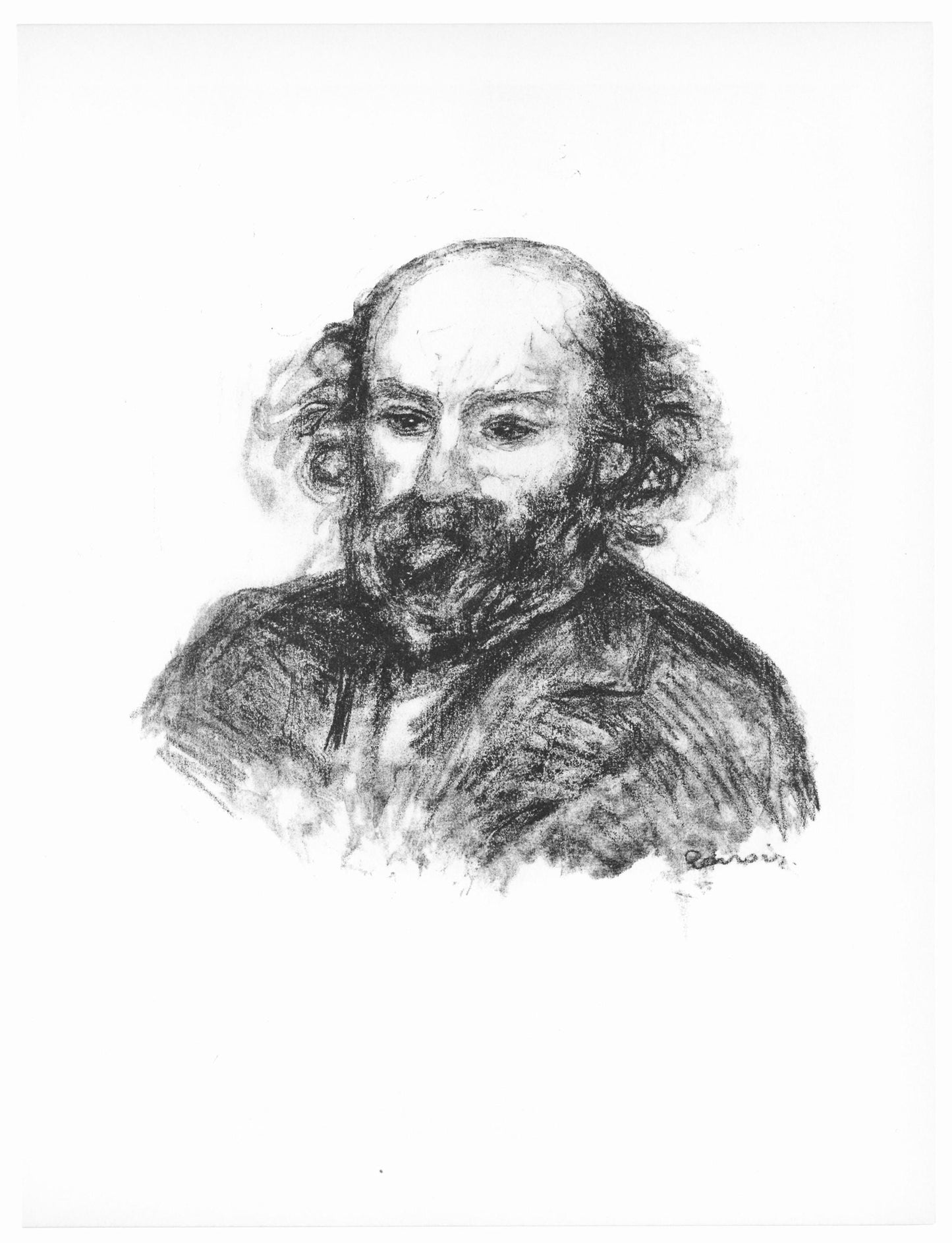 Pierre-Auguste Renoir, Paul Czanne, Les Lithographies De Renoir, Lithograph