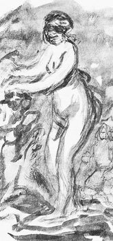 Pierre-Auguste Renoir, Femme Au Cep De Vigne, Les Lithographies De Renoir, Lithograph