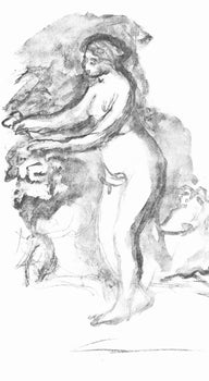 Pierre-Auguste Renoir, Femme Au Cep De Vigne, Les Lithographies De Renoir, Lithograph