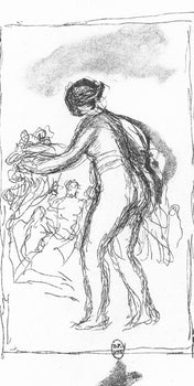 Pierre-Auguste Renoir, Femme Au Cep De Vigne, Les Lithographies De Renoir, Lithograph