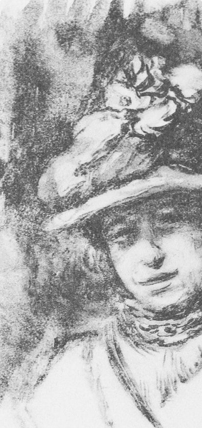 Pierre-Auguste Renoir, Portrait De Jeanne Baudot, Les Lithographies De Renoir, Lithograph