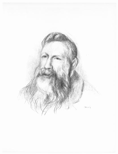 Pierre-Auguste Renoir, Auguste Rodin, Les Lithographies De Renoir, Lithograph