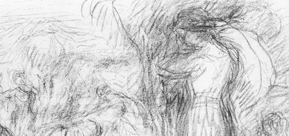 Pierre-Auguste Renoir, Les Laveuses, Les Lithographies De Renoir, Lithograph