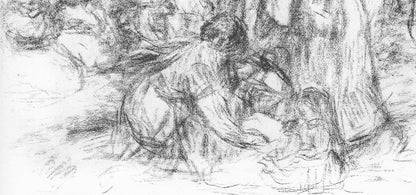 Pierre-Auguste Renoir, Les Laveuses, Les Lithographies De Renoir, Lithograph