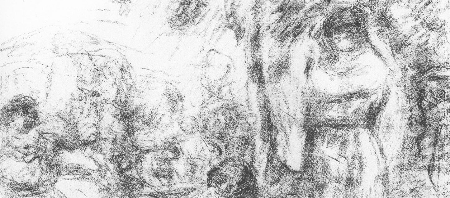 Pierre-Auguste Renoir, Les Laveuses, Les Lithographies De Renoir, Lithograph
