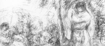 Pierre-Auguste Renoir, Les Laveuses, Les Lithographies De Renoir, Lithograph