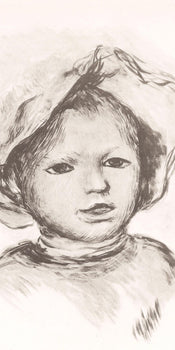Pierre-Auguste Renoir, Pierre Renoir De Face, Les Lithographies De Renoir, Lithograph