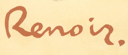 Pierre-Auguste Renoir, Portrait De Femme, Les Lithographies De Renoir, Lithograph