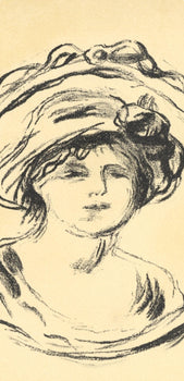 Pierre-Auguste Renoir, Portrait De Femme, Les Lithographies De Renoir, Lithograph