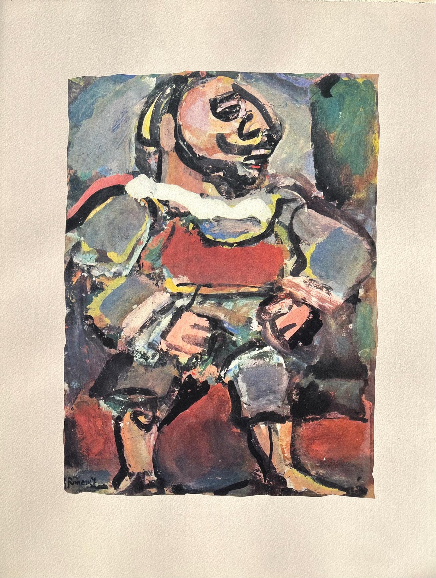 Georges Rouault, Mange Tout, Divertissement, Ditions De La Revue Verve, Lithograph