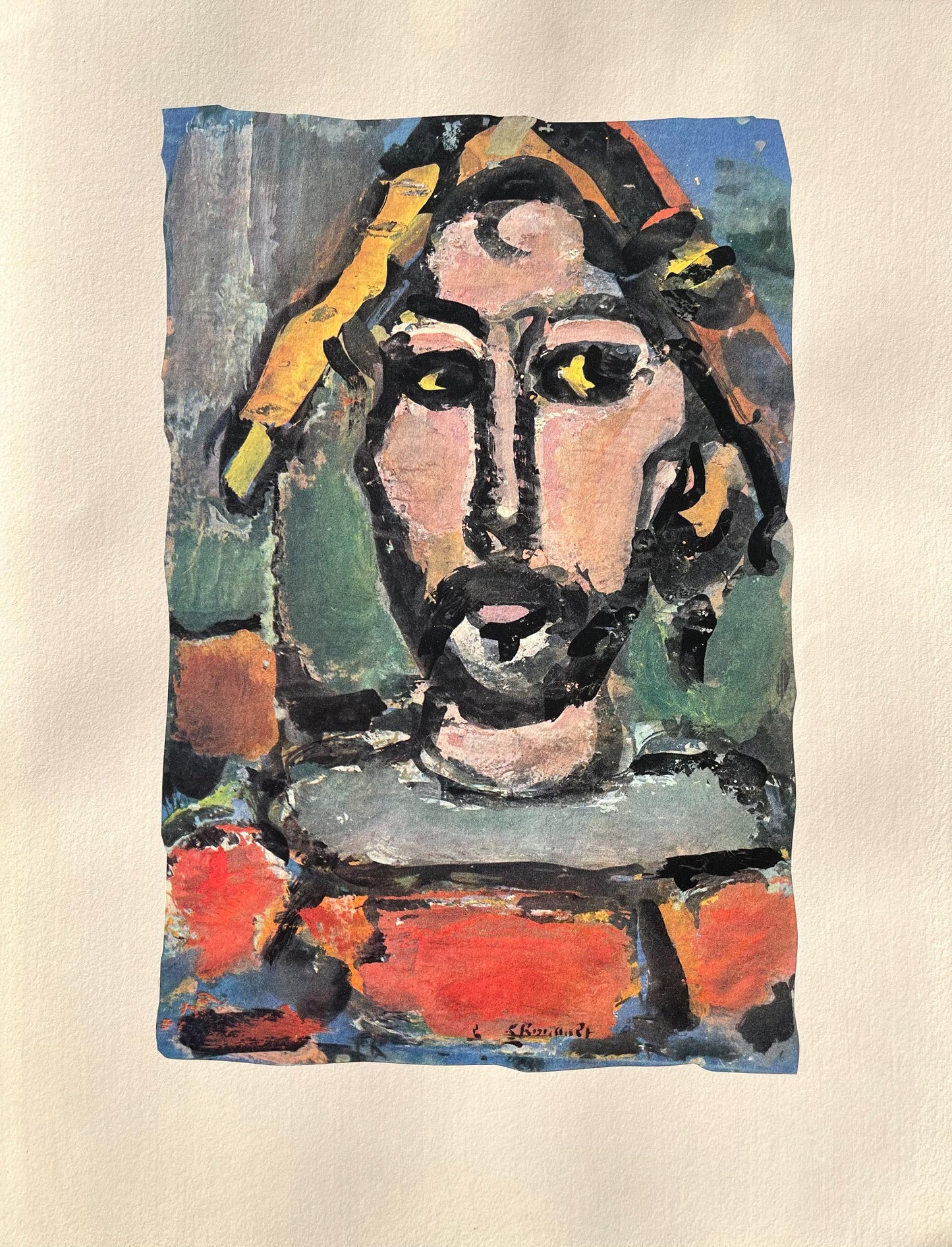 Georges Rouault, Quiquengrogne, Divertissement, Ditions De La Revue Verve, Lithograph