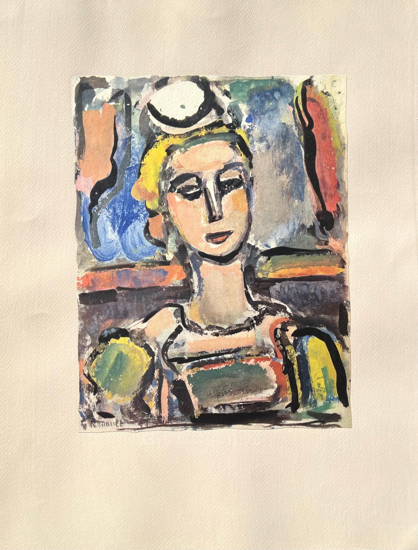 Georges Rouault, La Roussalka, Divertissement, Ditions De La Revue Verve, Lithograph