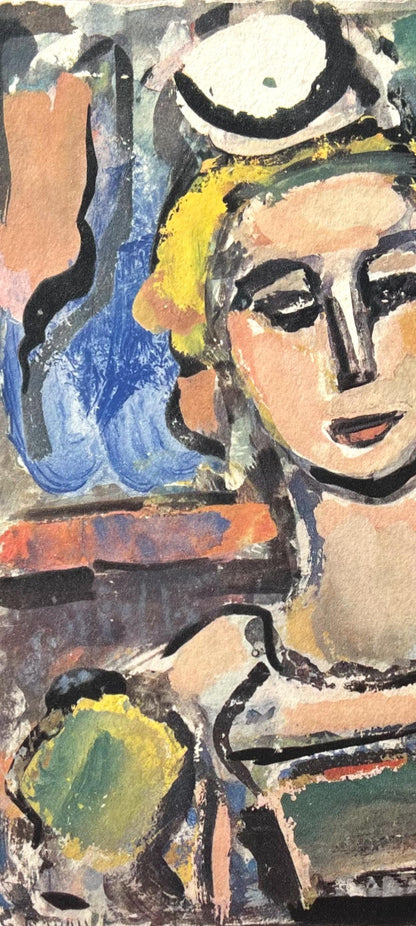 Georges Rouault, La Roussalka, Divertissement, Ditions De La Revue Verve, Lithograph