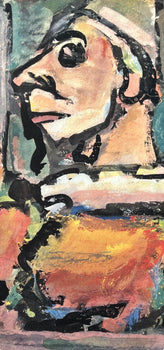 Georges Rouault, Le Moqueur, Divertissement, Ditions De La Revue Verve, Lithograph