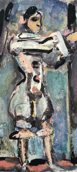 Georges Rouault, Pierrot Blanc, Divertissement, Ditions De La Revue Verve, Lithograph