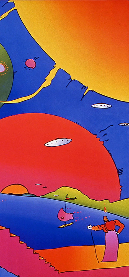 Peter Max, Year 2250 Ii, Hand Signed, Official Lithograph