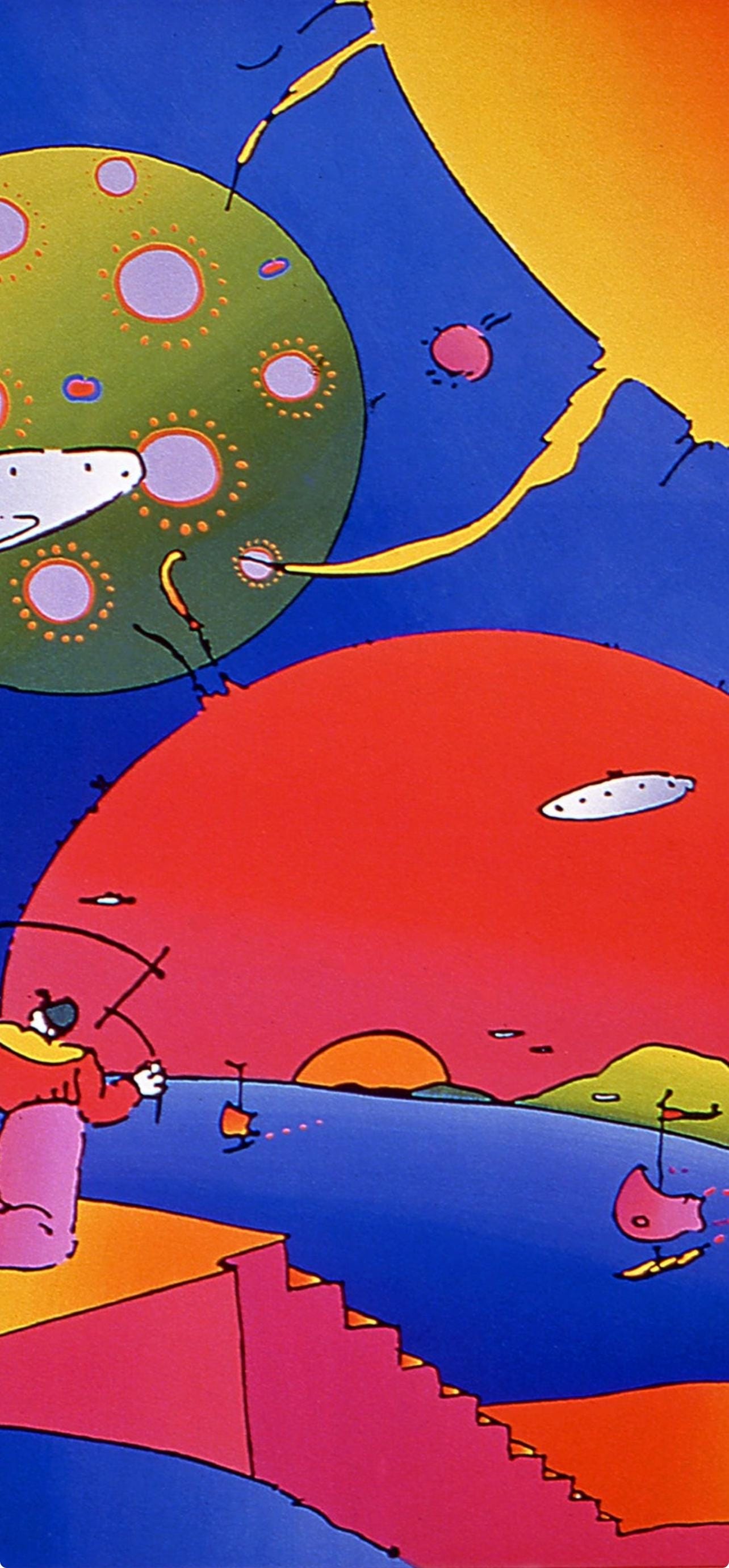 Peter Max, Year 2250 Ii, Hand Signed, Official Lithograph