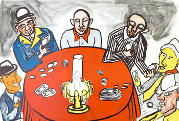 Alexander Calder, Joueurs De Cartes Iii, Derrire Le Miroir, Lithograph