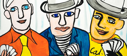 Alexander Calder, Joueurs De Cartes I Et Ii, Derrire Le Miroir, Lithograph