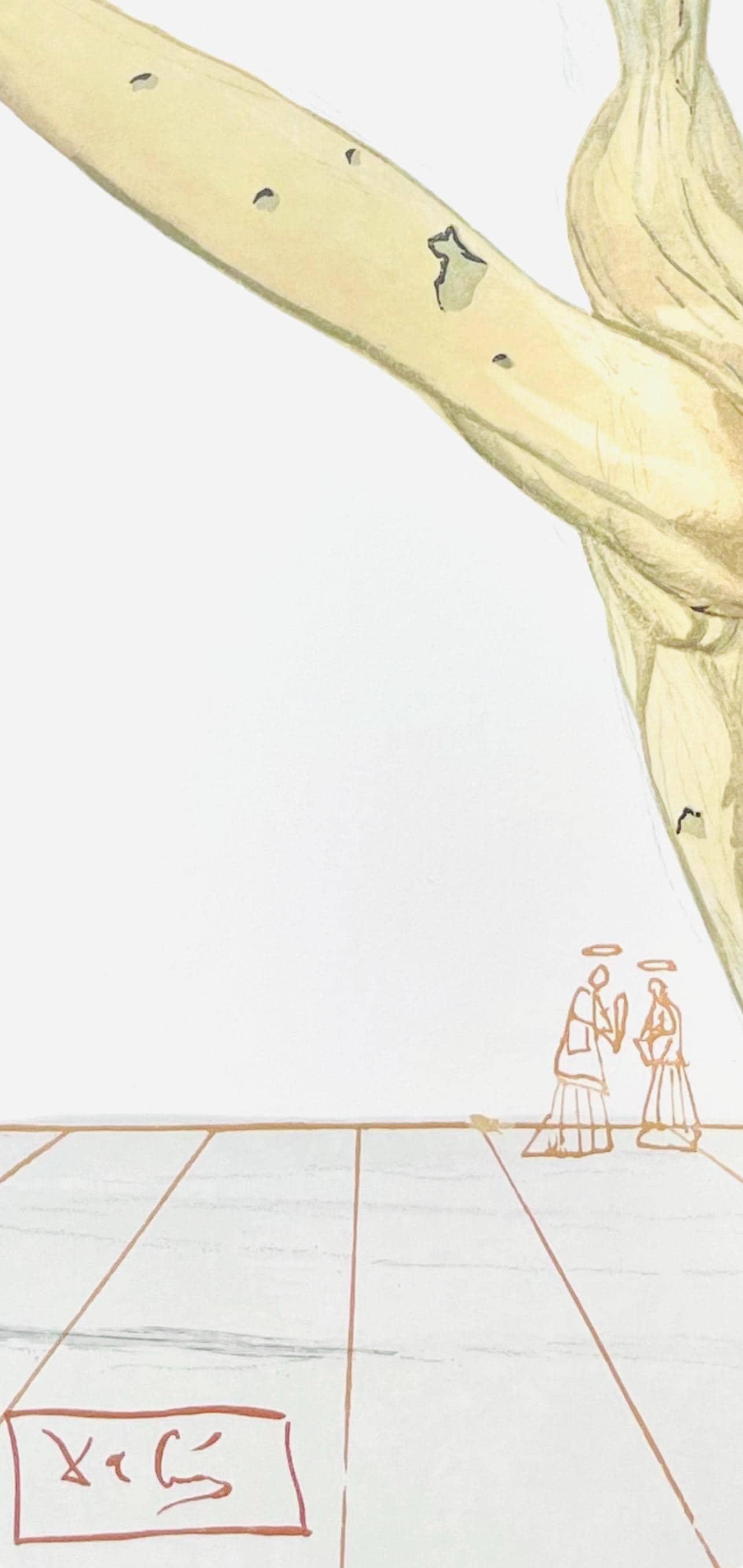 Salvador Dali, Hlle Xxviii (Michler/Lpsinger 1039-1138; Field 189-200), Die Gttliche Komdie,