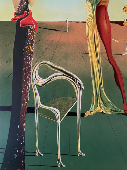 Salvador Dali, Femme Tete De Roses, Lithograph