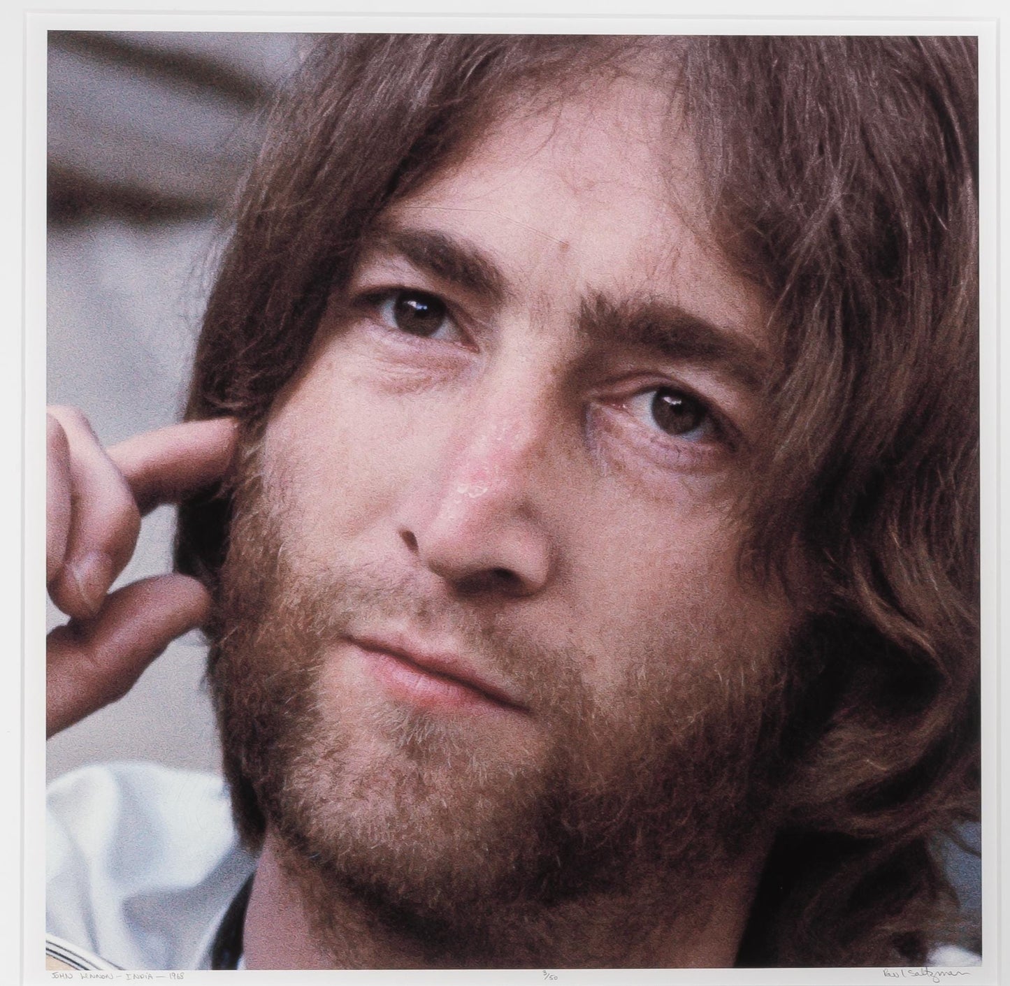 Paul McCartney John Lennon George Harrison Ringo Starr Paul Saltzman Rishikesh India