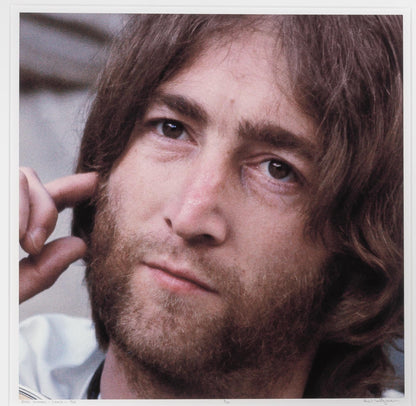 Paul McCartney John Lennon George Harrison Ringo Starr Paul Saltzman Rishikesh India