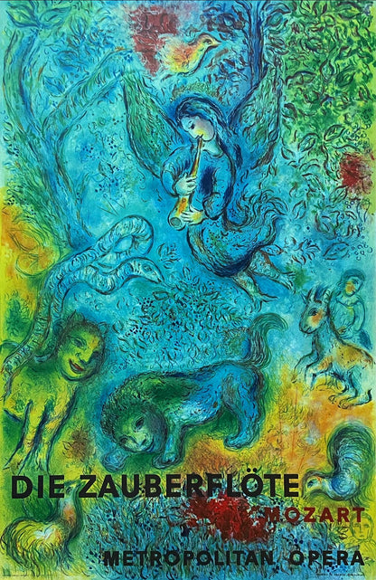 Marc Chagall, Die Zauberflte (Mourlot, Cs. 38), The Metropolitan Opera, Lithograph