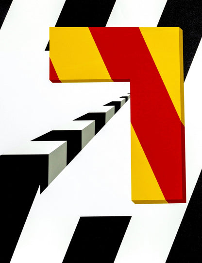 Allan D'Arcangelo, Left Turn, Signed, Silkscreen